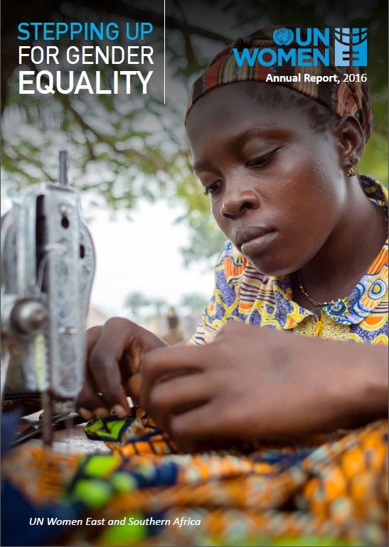 Stepping Up For Gender Equality Un Women East And Southern Africa 2016 Annual Report Un Women 1204